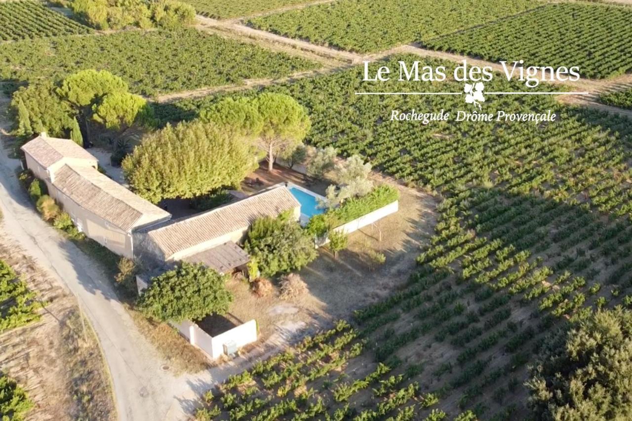 Hotel Maison D'Hotes Le Mas Des Vignes Rochegude  Exterior foto